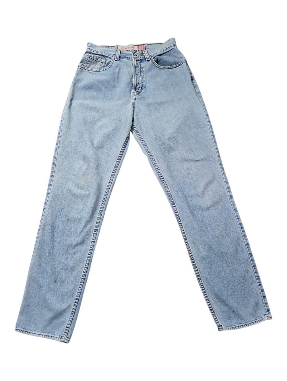 Gap Classic Fit Button Fly Closure Blue Jeans Vintage 1990s Denim Made In U.S.A.